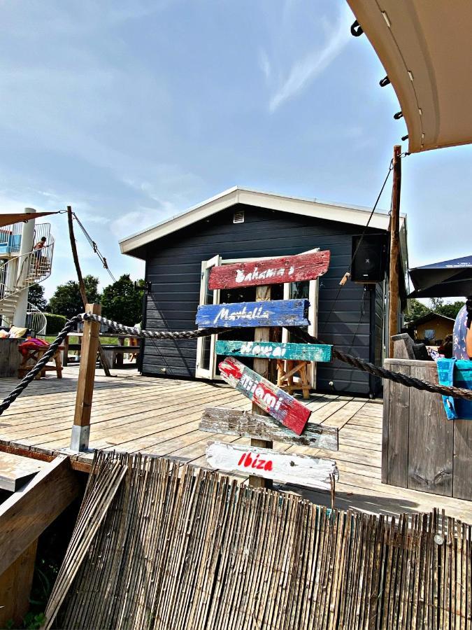 Ferienhaus Luxchalet #Vaju Lathum# Am See, Strand, Pool, Nationalpark Dış mekan fotoğraf